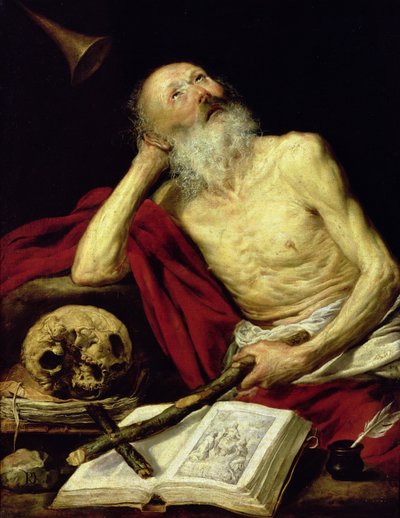 Saint Jérôme, 1643 - Antonio Pereda y Salgado